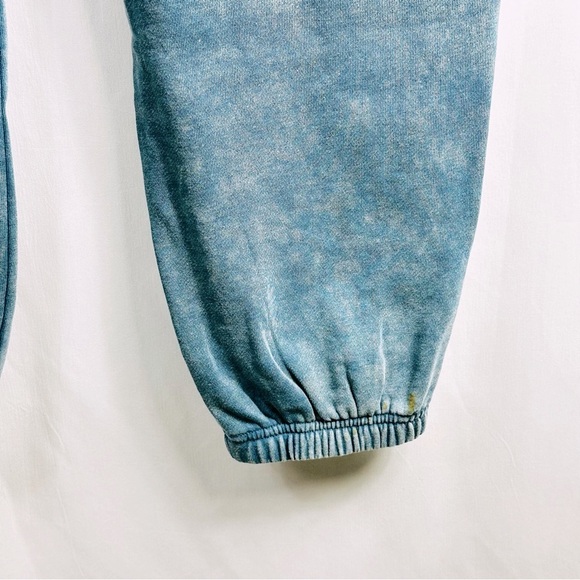 NWT Disney’s Lilo & Stitch Men’s Sz XLarge Blue Acid Wash Drawstring Joggers - Picture 9 of 10